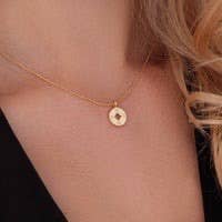 Lucky- Wish Bone, Horseshoe, Elephant stainless steel Neck: Gold dipped / Wishbone