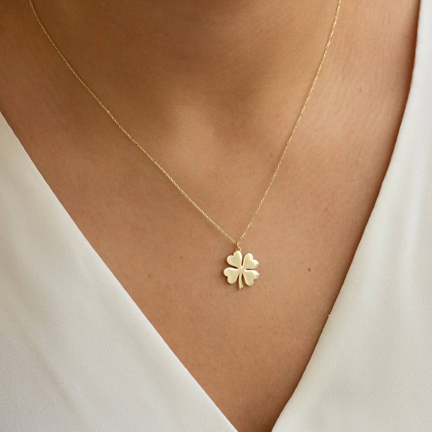 Lucky- Wish Bone, Horseshoe, Elephant stainless steel Neck: Gold dipped / Wishbone
