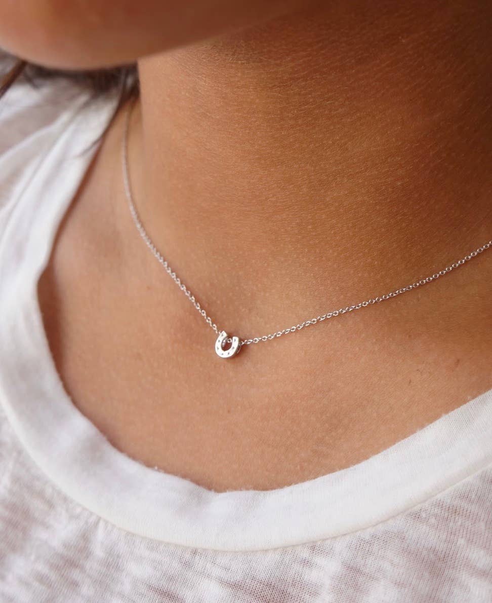 Lucky- Wish Bone, Horseshoe, Elephant stainless steel Neck: Gold dipped / Wishbone