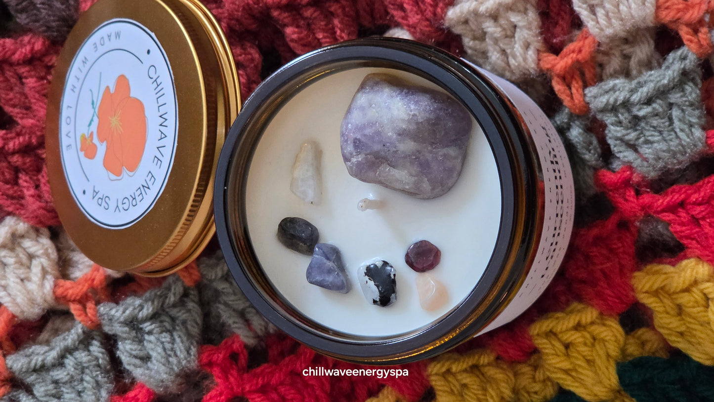 Currently Transcending - Meditation Intention Candle