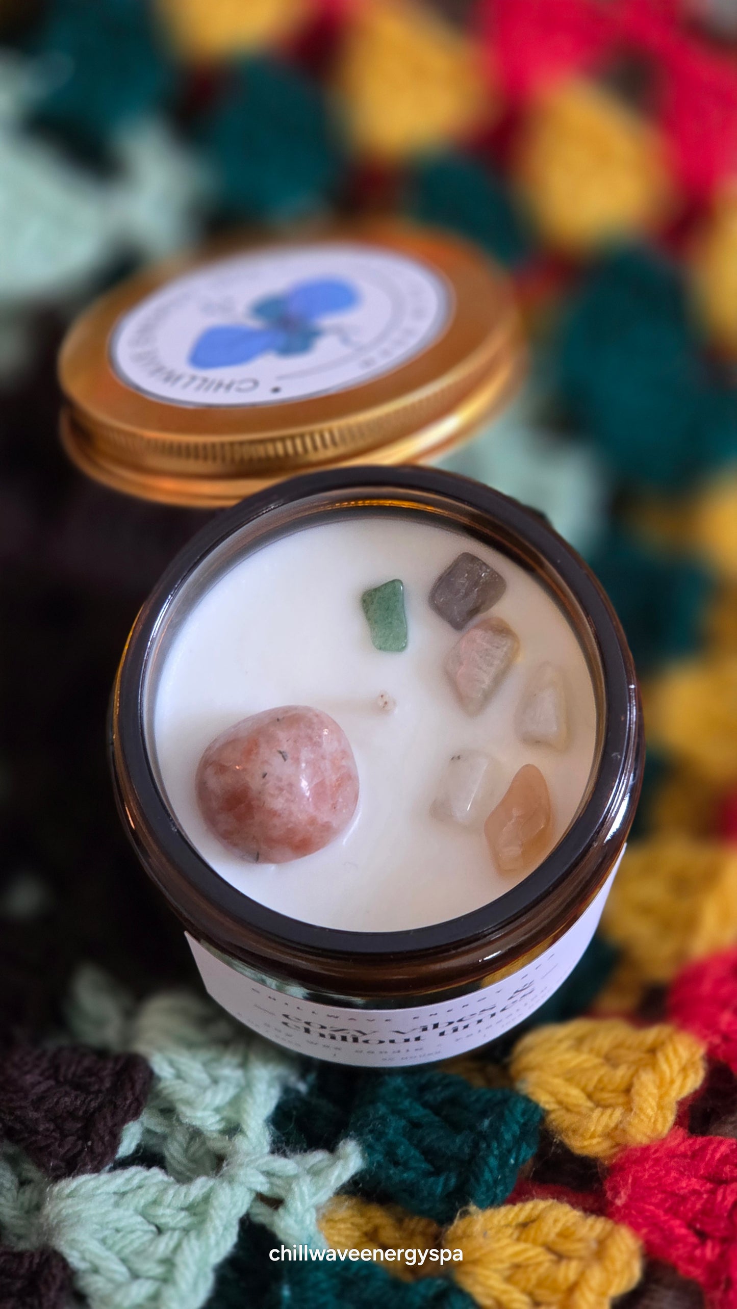 Cozy Vibes & Chillout Times - Relaxation Intention Candle